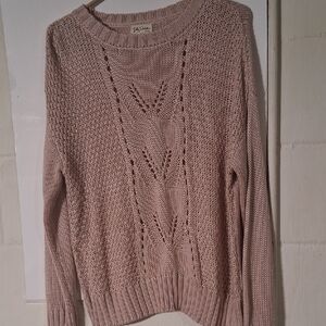 LOFT Blush Knit Sweater